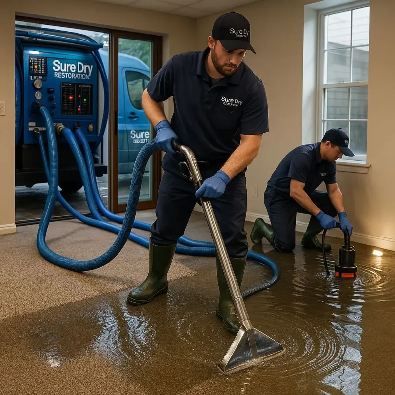 Water Extraction and Removal process in Macon County, TN